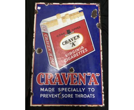 Craven Enamel sign