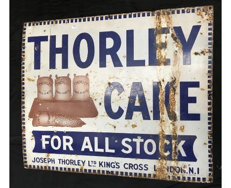 Thorley Cake Enamel sign