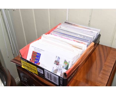 Box of first day covers
