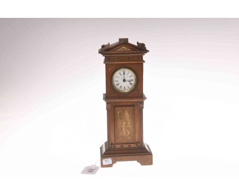 Miniature longcase clock