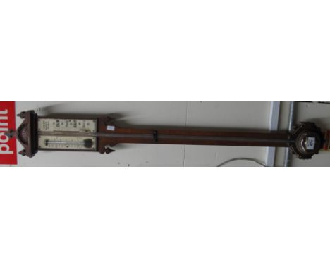 19th Century barometer marked Gardiner London.(B.P. 24% incl. VAT)