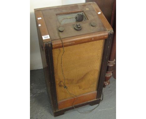 Vintage Cossor radio with speaker. (B.P. 24% incl. VAT)