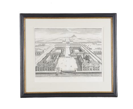 A set of seven architectural prints, various dates, artists and sizes (7)