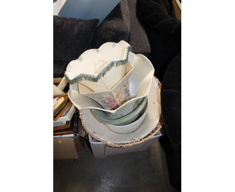 A box of lamp shades
