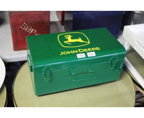A John Deere style tool box (213) 