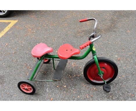 Tandem Trike:&nbsp;a vintage 'New York' child's tandem trike.&nbsp; 