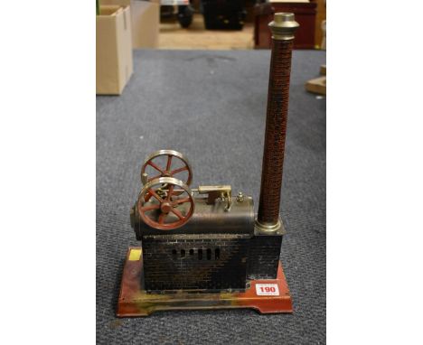 A Doll et Cie stationary steam engine.