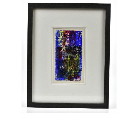 † HARRY OUSEY (1915-1985); lithograph, untitled, signed and dated '68, 19 x 10cm, framed and glazed.