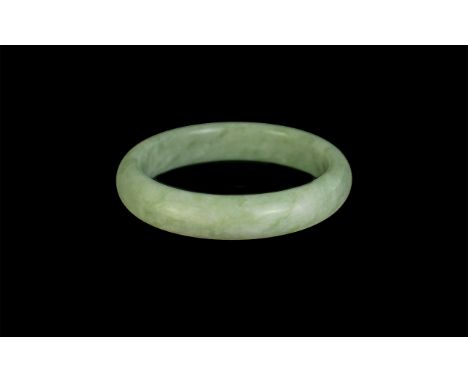 Jade Bangle, in box, pale jade attractive bangle, as new.