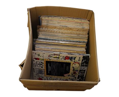 Eighty LP record albums, artists include; Buddy Holly, The Spencer Davis Group, Fats Domino, Ricky Nelson, etc. Condition - f