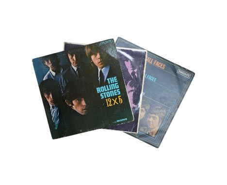 Three LPs; The Rolling Stones; 12 x 5 LP record album, mono on London LL3402, ARL-6493-1E. Condition - poor to fair, some sur