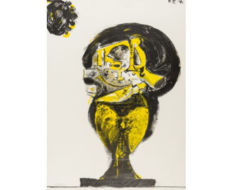 δ Graham Sutherland (1903-1980)Forme de roche dressée (Tassi 115)Lithograph printed in colours, 1971, signed and numbered fro