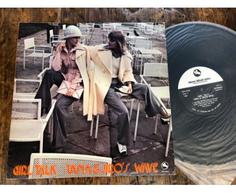 YAMA AND JIRO'S WAVE - GIRL TALK LP, THREE BLIND MICE TBM2559, JAPANESE RELEASE, RARE JAZZ, VINYL VG-EX, NO OBE OR BOOKLET