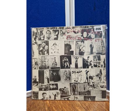 THE ROLLING STONES - EXILE ON MAIN STREET DOUBLE LP. COC 69100, A1/B2/C1/D3 PICTURE INNERS, VINYL - EX NO POSTCARDS