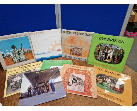 25 X FOLK/FOLK ROCK LP's INCLUDING: 3 X THE ALBION BAND, MORRIS ON AND SON OF MORRIS ON, 3 X ASHLEY HUTCHINGS, MADDY PRIOR AN