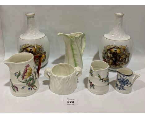 A collection of Royal Worcester ceramics (7)