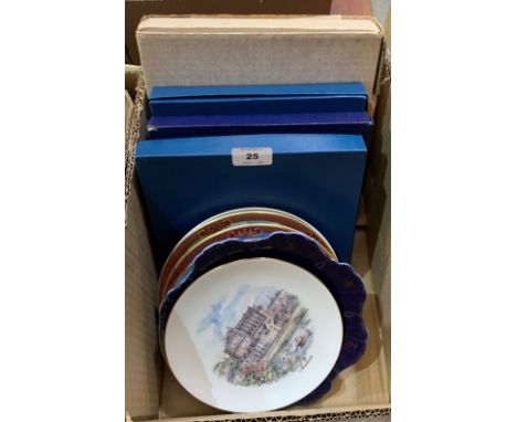 11 collectors plates to include Royal Worcester