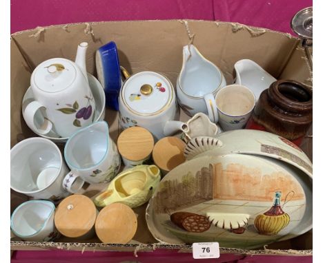 A quantity of ceramics to include Royal Worcester