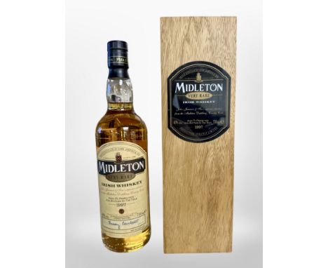 A bottle of 1997 Midleton Very Rare Irish Whiskey, triple distilled by John Jameson & Son, bottle no. 29153, 40% vol, 700ml, 