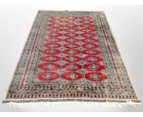 A Lahore Bokara carpet, Pakistan, 288 cm x 190 cm 