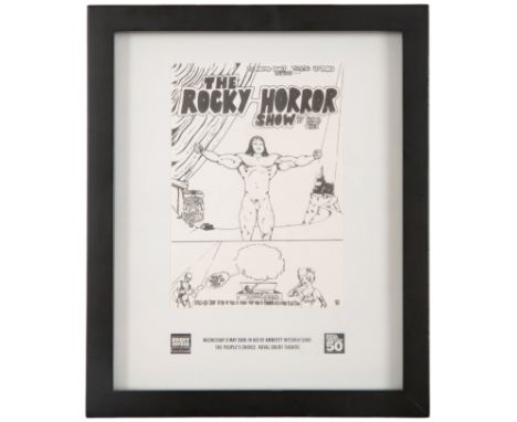 THE ROCKY HORROR SHOW: A POSTER COMMEMORATING THE AMNESTY INTERNATIONAL PERFORMANCE 3rd May 2006, featuring Stephen Gately as
