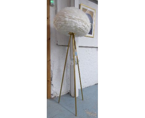 FEATHER CLOUD FLOOR LAMP, 170cm H. 