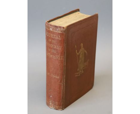 Speke, John Hanning - Journals of the Discovery of the Source of the Nile, 1st edition, 8vo, original cloth, with folding map