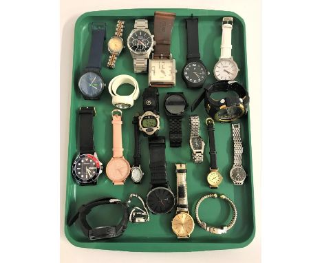 SELECTION OF LADIES AND GENTLEMEN'S WRISTWATCHESincluding Swatch, Sekonda, Pulsar, Casio and Limit (21) 