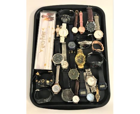 SELECTION OF LADIES AND GENTLEMEN'S WRISTWATCHESincluding a boxed Harry Potter watch, Cluse, Rotary, Lorus, Daniel Wellington