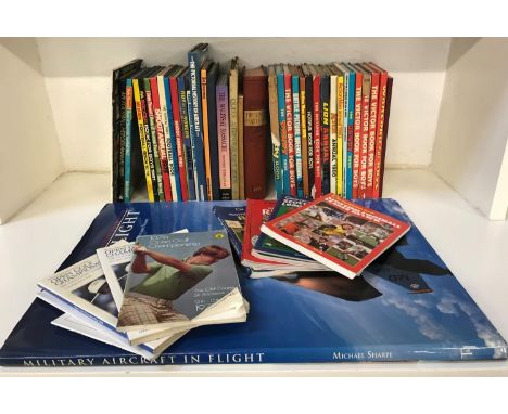 SELECTION OF BOOKS AND CHILDREN'S ANNUALS including The Broons, Warlord for Boys, Victor, The Dandy, Action Man Annual, Lion 