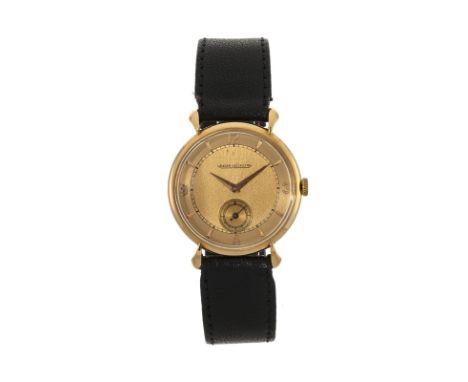 Jaeger-LeCoultre montre en or rose 750 des années 1950Signée Jaeger-LeCoultre n°mouvement 175724 n°boîte&nbsp 93676Mécanique 