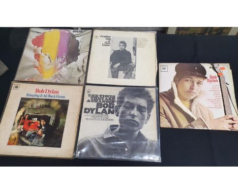 Five various 1960s &amp; 1970s original Bob Dylan LPs (5) 