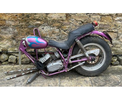 1972 Fantic Chopper Frame number 0001170 Engine number 1755 Being sold without reserve Disassembled and incomplete Please not