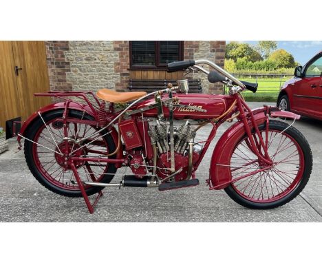 1918 Indian PowerplusRegistration number BF 8839Frame number 83K 344Engine number 83K 3441000cc side valve, flat head V twin 
