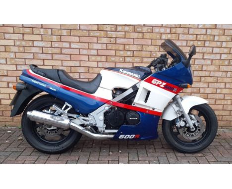 1989 Kawasaki GPZ 600R Registration number G233 APL Frame number ZX600-A-054591 Engine number ZX600AE065120 Purchased in 2020