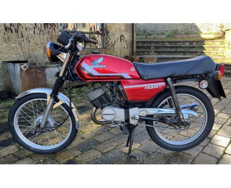 1986 Honda H100SRegistration number C768 OVLFrame number HA015030945Engine number HA01E5049110From a West Country Collection6