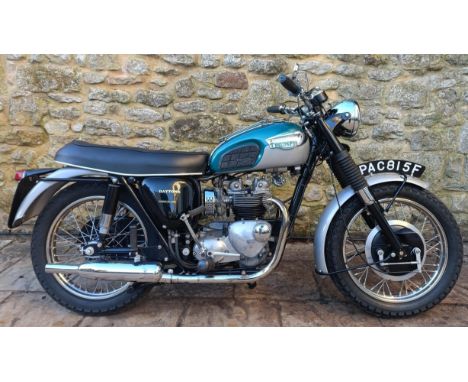 1968 Triumph T100 Daytona Registration number PAC 815F Frame number T100TH 61595 Engine number T100TH 61595 Matching numbers 
