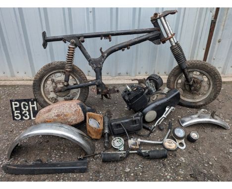 1973 Harley Davidson X90 Shortster Registration number PGH 53L Frame number 2D16483H3 Incomplete machine Client has applied f