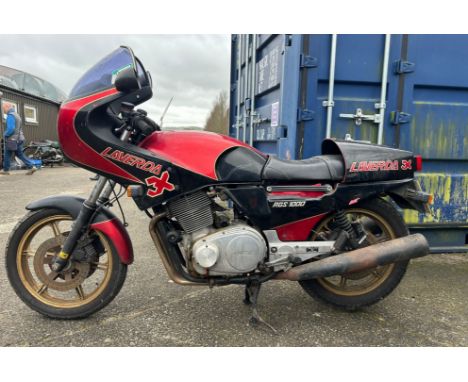 1983 Laverda RGS 1000 Being sold without reserve Registration number A371 MJO Frame number 1849 Engine number 1849 From a Sou