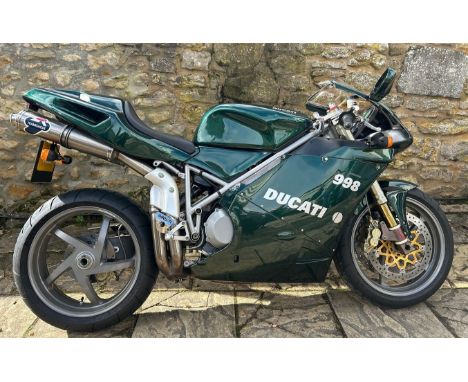 2004 Ducati 998 Matrix Reloaded Registration number HX05 HYG Frame number ZDMH 200AMB022923 Engine number ZDM99 8W4 011042 Pr