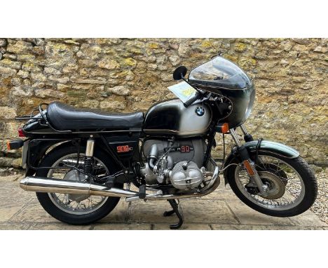 1976 BMW R90S Registration number NGM 617R Frame number 4093650 Engine number 4093650 Purchased in 2012 Restoration with no e