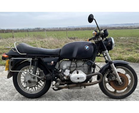 1980 BMW R100S Being sold without reserve Registration number JMX 693V Frame number 6051266 Engine number 6051266 Shed find F