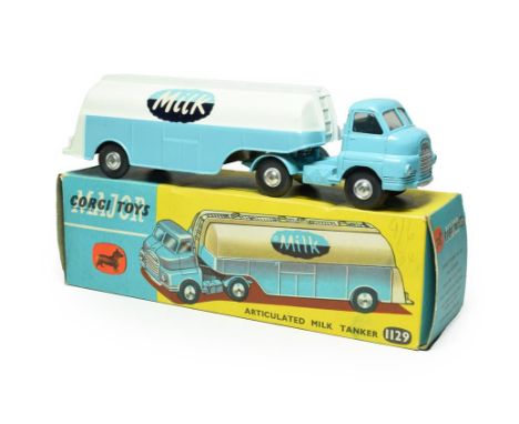 Corgi 1129 Bedford S Type Milk Tanker (E box G-E, with card insert) 