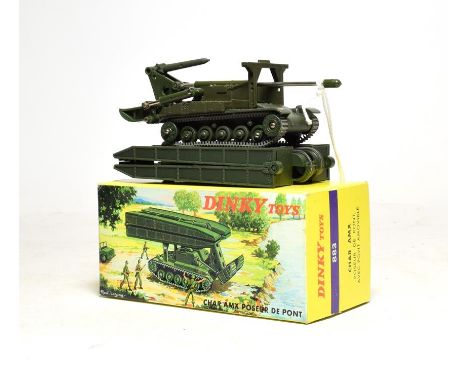 French Dinky 883 Char AMX Poseur De Pont with leaflet (E box E-G)