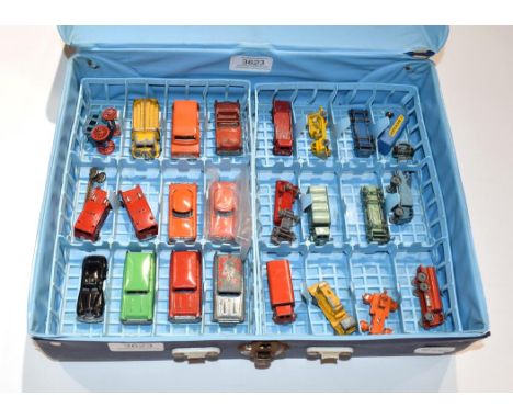 Benbros Various Unboxed Vehicles 3xStation wagons, Police car, 2xHudson tourer, 2xFire engine (one lacks ladder) Ford Convert
