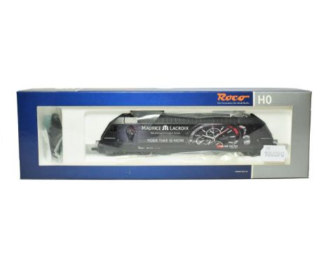Roco HO Gauge 2 Rail 73640 SBB 460 076-3 B-B Pantograph Locomotive Maurice Lacroix livery (E box E-G)