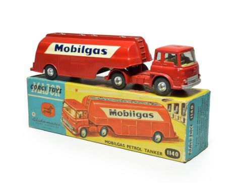 Corgi 1140 Bedford TK Mobilgas Petrol Tanker (E box G-E, with card insert) 