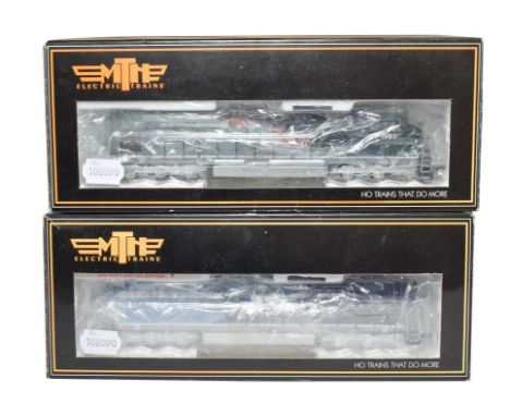 MTH HO Gauge Locomotives 80-2007-1 SD70ACE Missouri Pacific 1982 and 80-2008-1 SD70ACE Western Pacific 1983 (both E boxes G-E