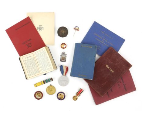 Large collection of medals and medallions, to include War Medal, Defence Medal, The Africa Star, The Italy Star and The 1939-