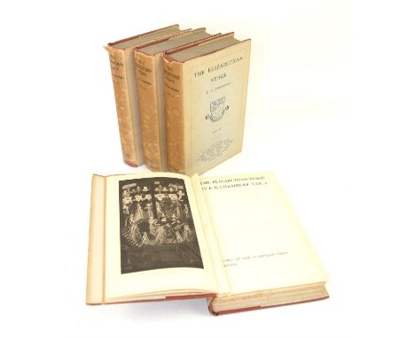 E K Chambers, The Elizabethan Stage, published Oxford at the Clarendon Press 1923, 4 Volumes